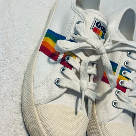 Brand New Women’s Rainbow Sneakers By GOLA - Size 6 - box 79 - Picture 5 of 6